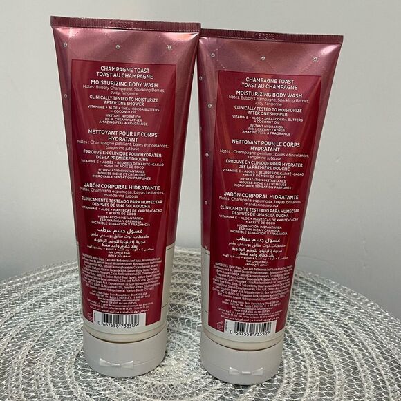 BBW Champagne Toast Body Wash Set of 2 NWT - Picture 2 of 2